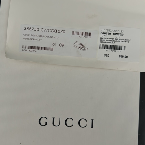 Gucci Signature Leather upper and rubber sole - Picture 9 of 9